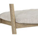 Jeremy Weathered Oak / Dove Cream Dining Armchair